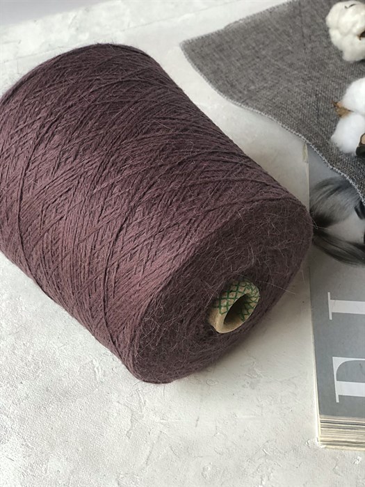 Angora 70, 70% ангора, 30% нейлон, 100 г/700 м, цвет 256, горячий шоколад Ang7030256