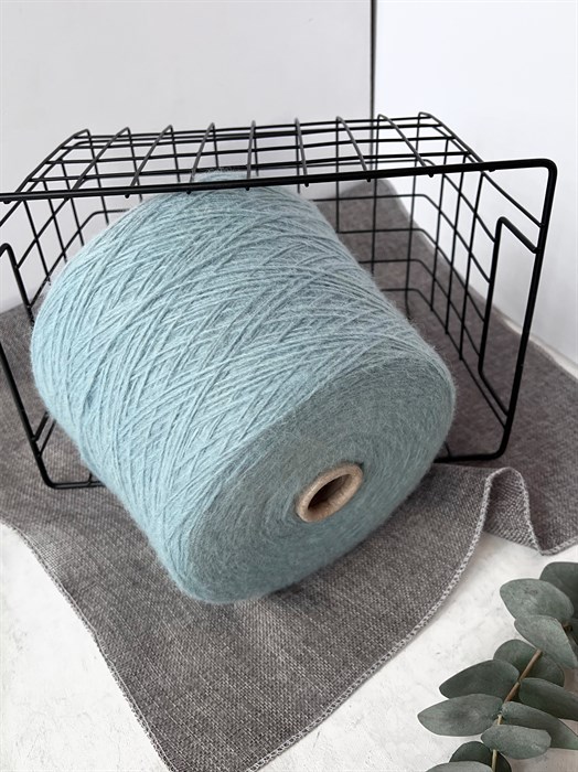 Brioche (Pecci Filati), 30% альпака, 30% меринос, 40% ПА, 100 г/400 м, талая вода 3248