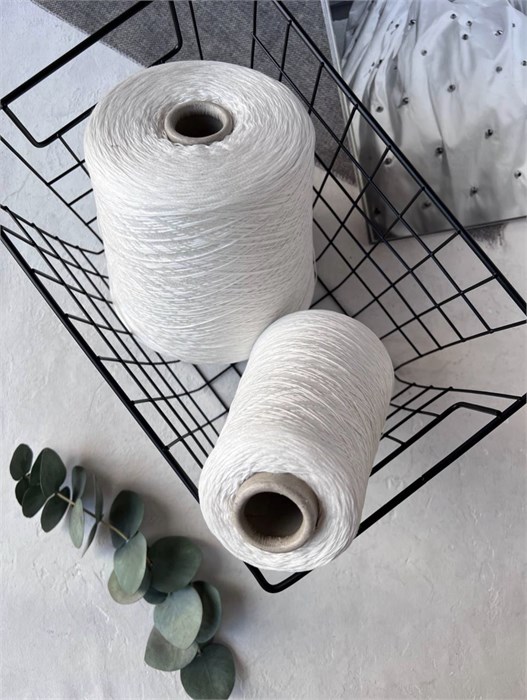 Cotone 7800, 100% хлопок, 100 г/780 м, чисто белый 2949