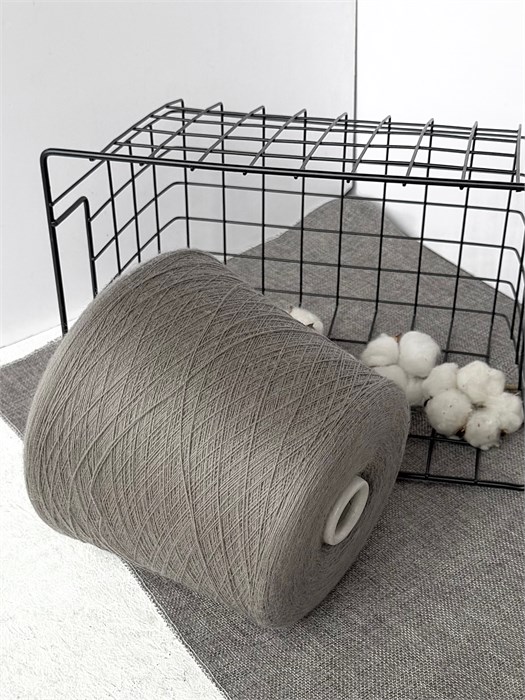 Merinos 2/28 (by Ri.Go), 100%меринос, 100 г/1400 м, цвет тёплый серый (8112) 3656