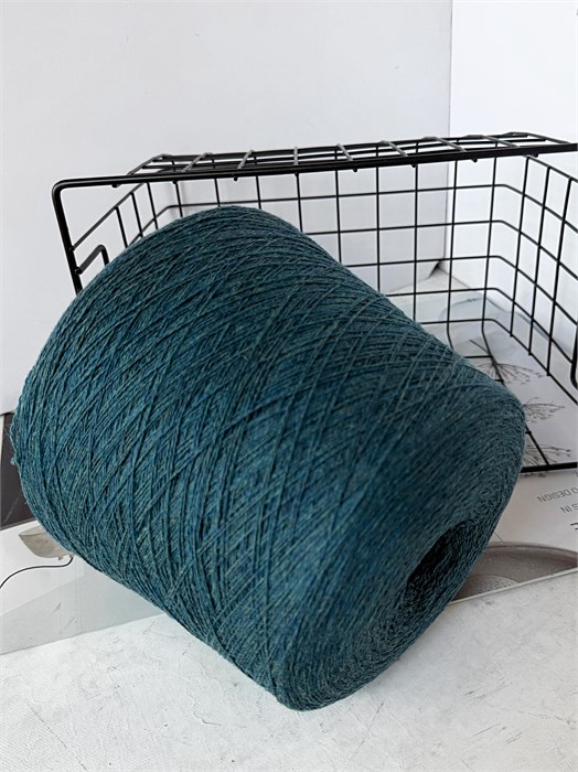 KENT (Zegna Baruffa), 100% мериносовая шерсть, 100 г/900 м, цвет сине-зеленый 3490