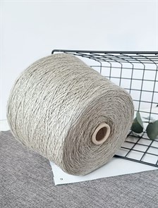 Lino 2/7 (Filati naturale), 100% лен, 100 г/350 м, серая гавань 3327
