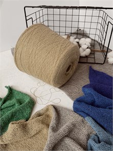 {{photo.Alt || photo.Description || 'KIR (Lanifico dell`olivo), 80% хлопок, 20% ПА (букле), 100 г/1550 м, цвет песок'}}