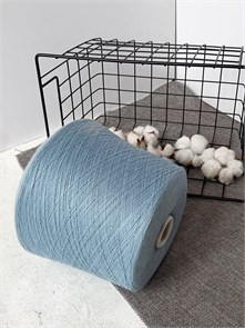 Merinos 2/28 (by Ri.Go), 100%меринос, 100 г/1400 м, цвет талая вода (8113) 3649