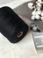 Angora 70, 70% ангора, 30% нейлон, 100 г/700 м, цвет 208, черный Ang7030208