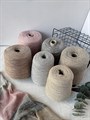 Burla (New Mill), 48% хлопок, 49% ПА, 3% люрекс, 100 г/500 м, бронза 3335