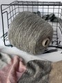 Burla (New Mill), 48% хлопок, 49% ПА, 3% люрекс, 100 г/500 м, мельхиор 3337