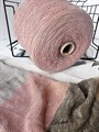 Burla (New Mill), 48% хлопок, 49% ПА, 3% люрекс, 100 г/500 м, розовое золото 3338