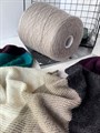 Susuri 2/14, 75% альпака сури, 25% мериносовая шерсть, 100 г/700 м, норка 3402