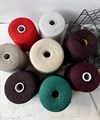 Susuri 2/14, 75% альпака сури, 25% мериносовая шерсть, 100 г/700 м, графит 3398