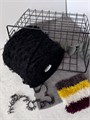 Tagliatino (G&G Filati), 100% мериносовая шерсть, 100 г/100 м, чёрный 3450