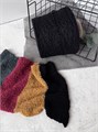 Boucle 310 (G&G Filati), 65% меринос, 27% шёлк, 8% ПА, 100 г/310 м, чёрный 3478