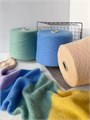 Iris (Art of Yarn), 73% меринос, 27% ПА, 100 г/900 м, цвет сиреневое облако 3629