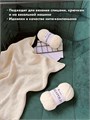 МЕГАПОЛИС, 100% хлопок+микропайетки, 50 г/375 м, цвет 66 ванильный десерт, 1 моток 3684